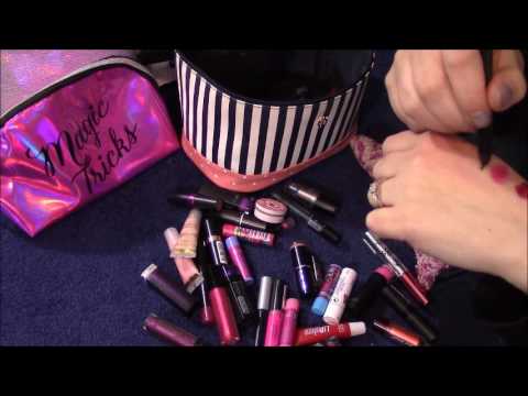 Asmr - Tingly Make up haul - Show & tell / tapping / swatches / Rummage ~~ Tingles ~~