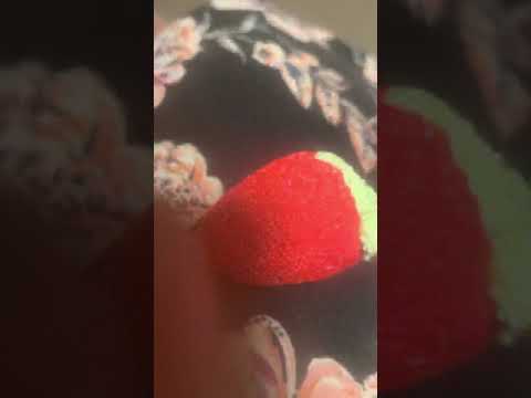 Foam Strawberry 🍓 ASMR
