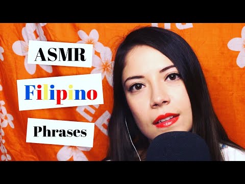 ASMR | 🇵🇭 Filipino Phrases in Tagalog (Soft Spoken, Whispers)