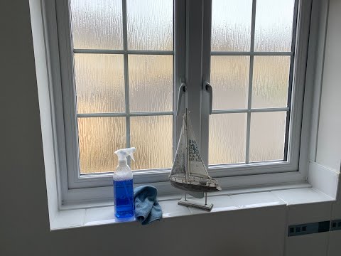 ASMR No Talking -  Cleaning Windows, polishing and dusting