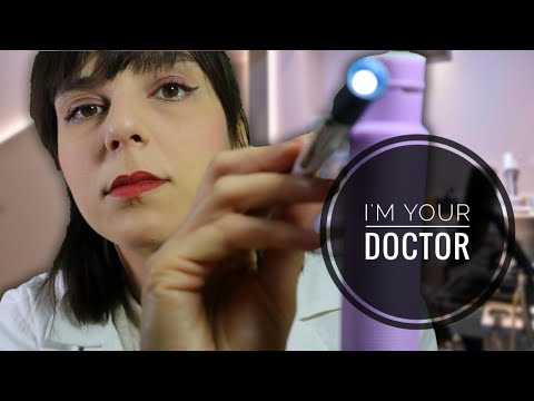 ASMR ita ROLEPLAY 💜 | visita dal DERMATOLOGO 👩🏻‍⚕️ | GLOVES SOUNDS