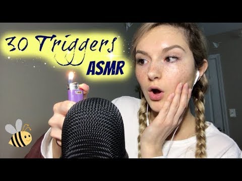 ASMR 30 Triggers In Less Than A Minute! // Fast ASMR