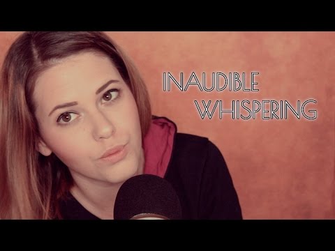 ASMR ♡ Inaudible Whispering in German and English | Ear to Ear Whispering