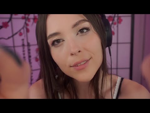 ASMR Up Close Positive Affirmations For Helping Those Who Can't Sleep 😴
