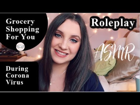 ASMR RP DOING YOUR GROCERY SHOPPING DURING CORONA VIRUS | Soft Spoken/Writing | Personal Attention