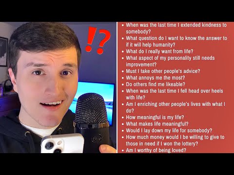 [ASMR] Asking You VERY Personal Questions on a Scale From 1 to 10 💤