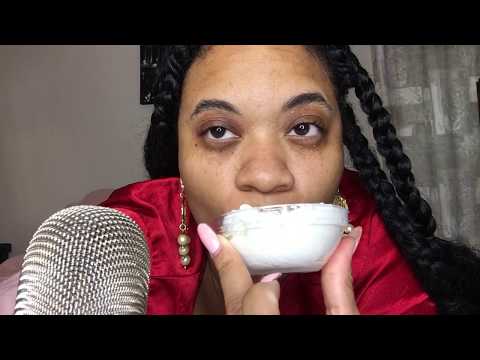 {ASMR} Strawberry 🍓 Eating Sounds /Whipped Cream