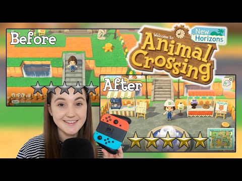 ASMR | Transforming The Museum Entrance  | Animal Crossing New Horizons