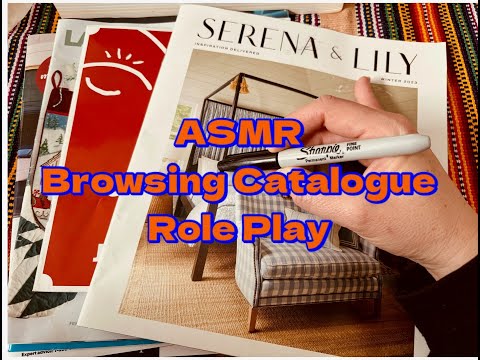 ASMR Browsing Catalogue Role Play