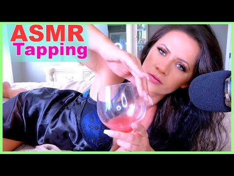 ASMR Whispering and Tapping on Glass Relaxing and Positive Affirmations