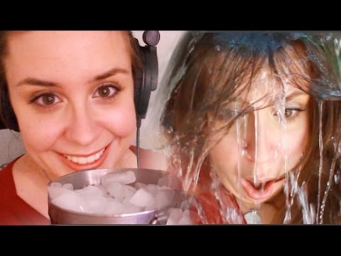 Delicious Crackly Binaural Icy Chill ASMR with ear blowing (for ALS)