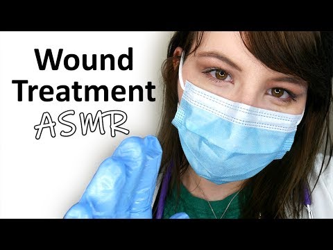 ASMR Wound Treatment - Doctor Roleplay
