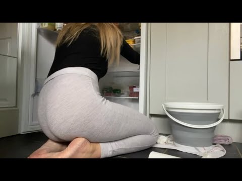 ASMR - Cleaning out My Fridge - No Talking
