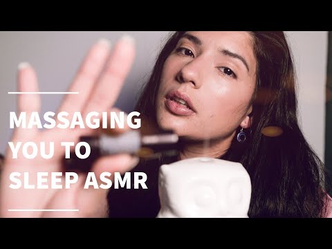 ASMR RELAXING MASSAGE | FACE TOUCHING ASMR | ESSENTIAL OILS