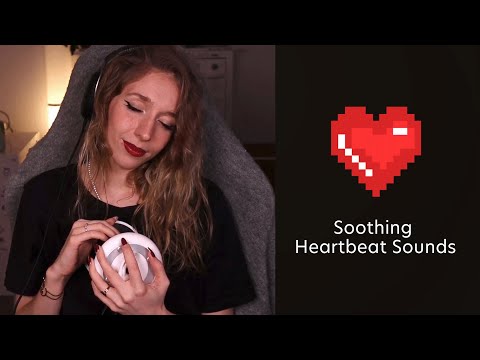 ASMR❤️ Slow Tapping, Hand Movements & Soothing Heartbeat Sounds