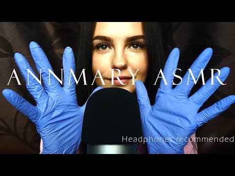 ASMR Cleaning your face in gloves, Personal attention