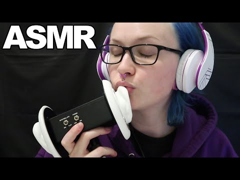 ASMR Counting Your Kisses [Binaural Ear Kissing]