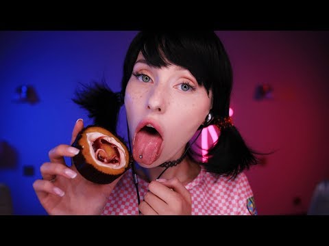 ASMR Saltletts eating & Mouth sounds. Кинки знает все.