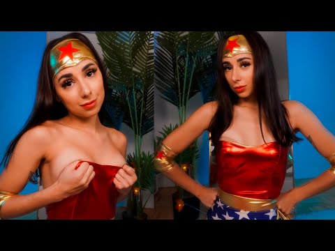 ASMR Wonder Woman Fulfills Your Fantasy ✨ personal attention roleplay for sleep 💤 taking care 😌