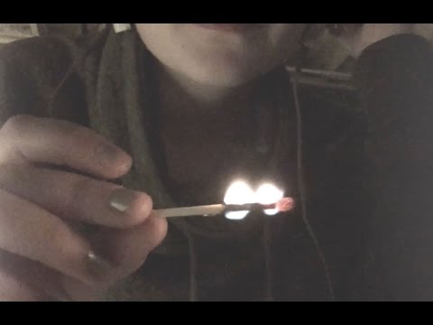 ASMR (No Talking) Playing With Fire