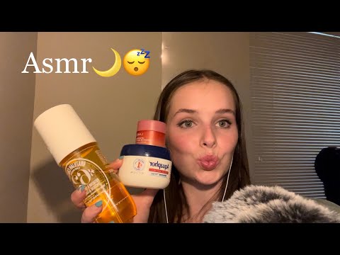 Asmr🌙✨😴 lid sounds🫙, tapping, long nails💅, hand movements🤲