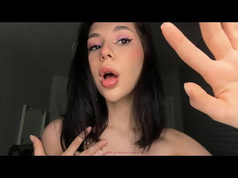 ASMR | Body Triggers and Fabric Scratching (collarbone tapping, rambles, hand sounds)