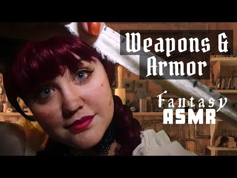 ASMR | Whisperwind Monster Hunter, Part 4 | Steampunk Inventor Gets you Weapons and Armor