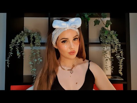 ASMR Friend Does Your Skincare | trigger sounds & tingly | English 🇺🇸