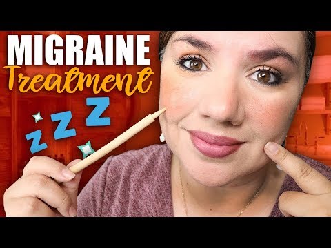 ASMR Tingly Face Migraine Treatment | Lots of Personal Attention