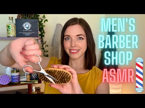 Realistic Men's Beard Trim and Style 💈 (ASMR) Barbershop Roleplay, Clippers, Scissors ✂