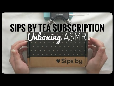 June Sips By Tea Subscription Unboxing ASMR