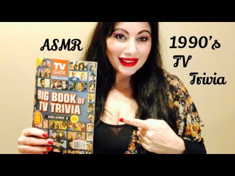 ASMR soft spoken 1990’s TV Trivia!