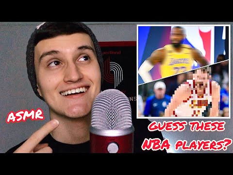 can YOU guess who these NBA players are? ( ASMR )