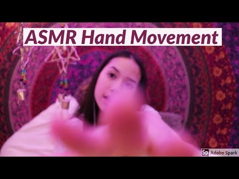 asmr relaxing hand movements [100 sub celebration]