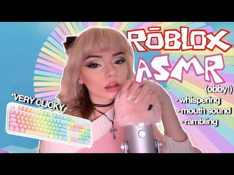 ASMR Rage Quitting Roblox ~tingly words, rambling, whispers, mouth sounds