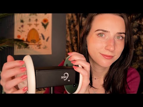 ASMR 3DIO Ring Tapping + Ear Cupping (no talking)