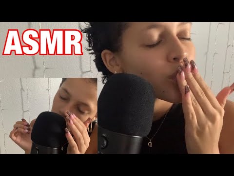 ASMR~ TINGLY KISSES and LENS TAPPING | ft. Mouth sounds and whispers