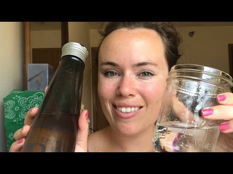 ASMR Water Sounds, Tapping, and Drinking Noises