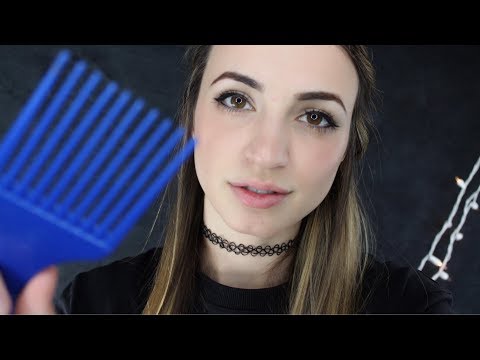 [ASMR] Up-Close Face Touching & Gentle Ear Whispers