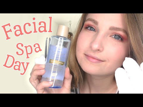 ASMR | Professional Facial: Spa Day! (extractions, steam, massage)