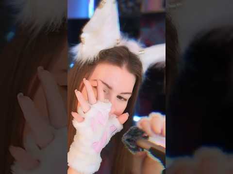 it's good to have a cat that can help #асмр #asmr #shots