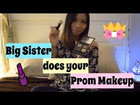 ASMR ROLEPLAY: Doing Your Prom Makeup 💄👗 | Binaural Tapping & Soft-Speaking