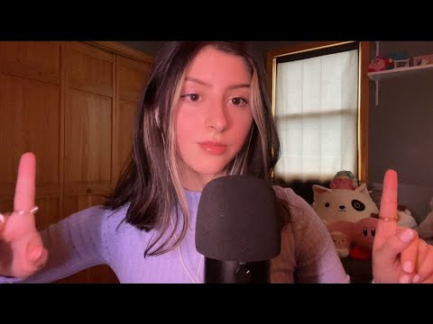 ASMR FAST UNPREDICTABLE TRIGGERS (face attention, guess the sound, visuals)