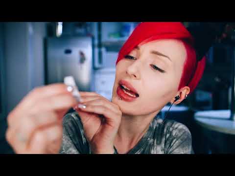 ASMR Patreon Raffle| New Hair Colour| Cat Ears| Glass & Paper sounds|