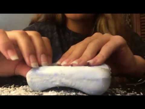 ASMR - aggressive soap scratching and tapping
