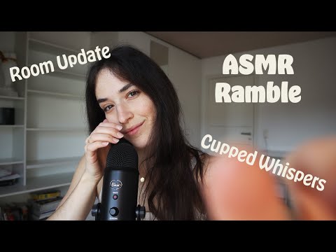 ASMR Whisper Ramble | Channel Updates, Cupped Whispering & Doing My Make-Up
