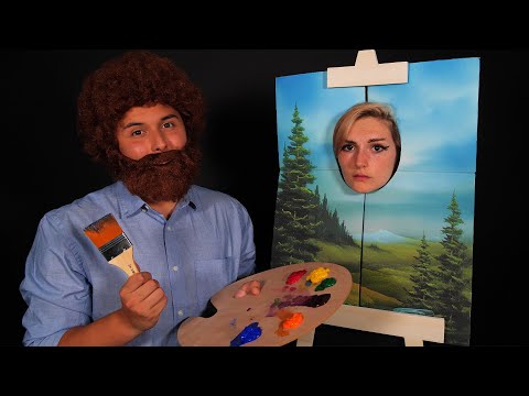 ASMR | Bob Ross the Joy of Painting Roleplay 2! (ft. @Busy B ASMR )