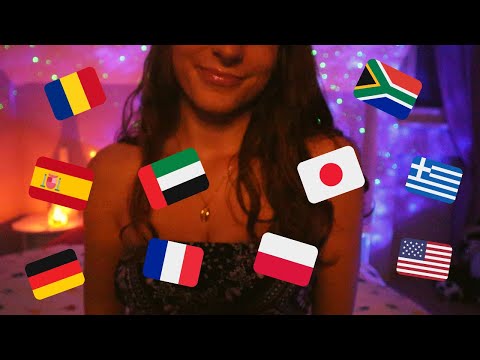 ASMR | COUNTING YOU TO SLEEP IN 10 DIFFERENT LANGUAGES✨