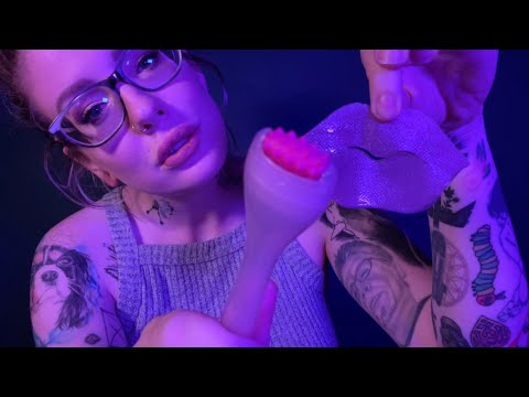 ASMR Pampering You | Derma Rolling Facial, Lip Mask, Massage to Relax