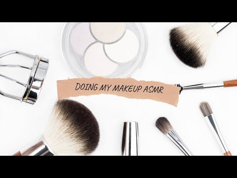 ASMR - Doing A Simple Makeup Tutorial